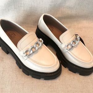 Lug Loafers (beige) Size 6